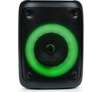 Altavoz Bluetooth tamaño S de 30 W con efectos de luz LED y micrófono con cable