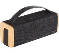 Altavoz BT, portátil, USB, batería, negro, bambú, House of Marley Riddim,...