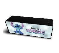 altavoz bt stereo 2.1 portatil inalambrico 10w stitch 001 disney azul