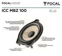 Focal Altavoz central F-ICCMBZ100 2 vías coaxial 4" (10 cm) 40 W para Mercedes Clase E A217