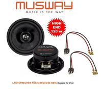 Altavoz coaxial bidireccional MUSWAY CSM-120X 12 cm para Mercedes Benz W124...
