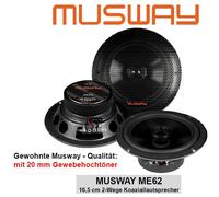 Altavoz coaxial bidireccional MUSWAY ME62 16,5 cm (6,5") 160 vatios, 1 par
