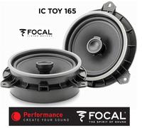 Altavoz coaxial Focal IC TOY 165 compatible con puertas Toyota Altis 2013 - 2018