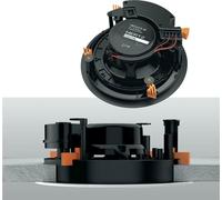 Hertz Hex 6.5 IC-W - Altavoz Marino Coaxial 16,5 cm Empotrable, Rejilla Blanca Magnética, IP65