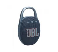 JBL Clip 5, Altavoz inalámbrico portátil con Bluetooth, resistente al agua y al polvo IP67, hasta 12h de reproducción y más con Playtime Boost activado, azul