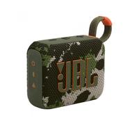 JBL GO 4, Altavoz inalámbrico portátil con Bluetooth, resistente al agua y al polvo IP67, hasta 7h de reproducción más 2h extra con Playtime Boost, camuflaje