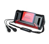 Altavoz con micrófono karaoke bigben partybtipkbox negro