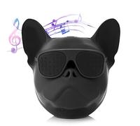 Altavoz Creativo con Forma de Perro, Reproductor de música portátil estéreo con Forma de Perro Altavoz inalámbrico Bluetooth con Forma de Perro