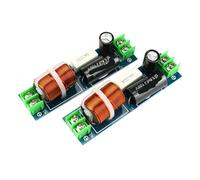 Altavoz cruzado de rango medio for coche, divisor de frecuencia media de 1 vía for filtro de altavoz de 2-6,5 pulgadas, 60-120W, 2 uds.