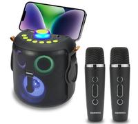 Altavoz con bluetooth daewoo karaoke dw3008/ 15w/ 1.0