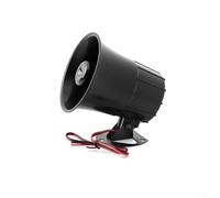 Altavoz de alarma de sirena de 110-120 dB con bocinas ajustables y cumplimiento IP65 para todo tipo de clima para uso del sistema de seguridad (B)