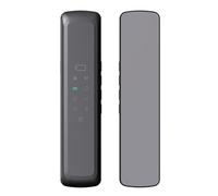 Altavoz de almohada, altavoz de conducción ósea para sueño profundo, máquina de ruido blanco para insomnio para dormir de lado, auriculares Bluetooth para dormir con pantalla LED (negro)