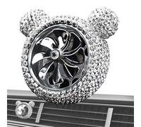 Altavoz de aromaterapia de automóviles | Duardado para un coche de larga duración | Clip para bocas de aire con fragancia potente | Elegante diseño ABS Compacto para camión SUV de automóvil para fresc