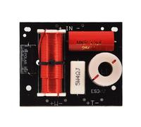 Altavoz de audio cruzado de 2 vías de frecuencia de graves agudos, audio adecuado para el hogar, proporcionando una rica experiencia auditiva, por lo que es ideal para proyectos de bricolaje