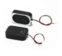 Altavoz de audio de 2 W, 1 o 2 piezas, altavoz cuadrado ultrafino para instalaciones de portátiles y cavidades pequeñas, salida de alta potencia, diseño compacto para molduras y molduras automotrices