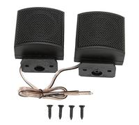 Altavoz de Audio para Automóvil Dome Tweeter 500W de Alta Sensibilidad para Sistemas de Sonido de Vehículos Negro 2 Piezas