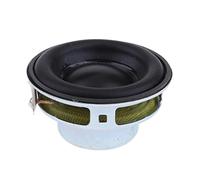 Altavoz de audio redondo de rango completo de 40 mm, 4 ohmios, 5 W, borde de goma de 16 bobinas