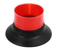 Altavoz de bajo de Batería, Potenciador de bajo de Batería Potenciador de Bombo de Alta Fidelidad para Efectos de Estrés de Graves (WP07 Rojo)