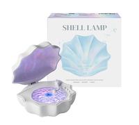 Altavoz De Caparazón Impermeable - LED Night Light Bluetoth Music Player | Altavoz De Ducha con Iluminación De Olas, Lámpara De Humor para Dormitorio, Baño, Sala De Estar, Ambiente De SPA, Viajes Rel