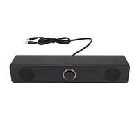 Altavoz de Computadora, 350T Altavoz de Barra de Sonido de Computadora Entrada de 3.5 Mm Barra de Sonido de Computadora con Cable Alimentada por USB con Control de Volumen para PC de Escritorio Tablet