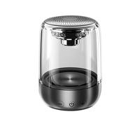 Altavoz de Cristal Transparente InaláMbrico Bluetooth Luminoso Subwoofer