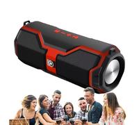 Altavoz de fiesta, subwoofer con altavoz inalámbrico - Boombox para altavoces de fiesta con sonido potente - Altavoz de viaje portátil y compacto, altavoces de subwoofer