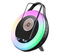 Altavoz de Inducción Audio Soporte Amplificador de Sonido RGB Teléfono