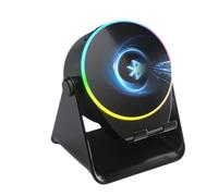 Altavoz de inducción inalámbrico, soporte para teléfono celular con altavoz Bluetooth B