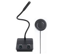 Altavoz de intercomunicador de Ventana, intercomunicador de mostrador de Doble vía, Sistema de intercomunicador de mostrador para Tienda, Oficina, Hospital, Empresa de valores, Res