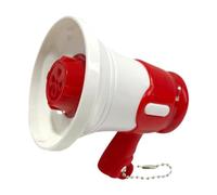 ＡＷＨＡＯ Altavoz de Juguete, Regalo de Celebración, Mini Altavoz Portátil para Aficionados a Las Porristas Y Deportes Al Aire Libre, Rojo