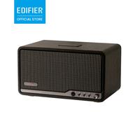 Altavoz de Mesa Retro EDIFIER S300, HiRes LDAC, AirPlay2, WiFi Dual, Bluetooth 5.4, Bajos de 5.5 Pulgadas, Tweeter Dual de 1.25 Pulgadas, USB-C, AUX, Control Remoto, Aplicación para el Hogar brown