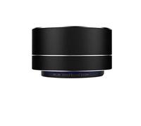 Altavoz de Metal Bluetooth para Sony Xperia 10 Smartphone Puerto USB Tarjeta TF Auxiliar Altavoz Micro Mini (Negro)