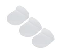 Altavoz de Pared Estantes Flotantes Soporte de Exhibición Moderno Impermeable para Almacenamiento de Decoración del Hogar, Juego de 3 Acrílicos para Cámara de bebé Reloj Despertador Pequeño