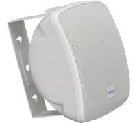 Altavoz de Patio al Aire Libre para Montaje en Pared, 3.5 Pulgadas, 2 vías, Resistente a la Intemperie, Altavoces comerciales montados en Pared o Techo con Transformador Integrado de 70 V, gabinete