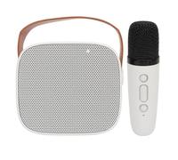 Altavoz de Portátil, ABS Varios de Lenguaje Modi Reproducción HiFi Sound Retro Mini Karaoke Máquina con Micrófono para Fiesta (#2)