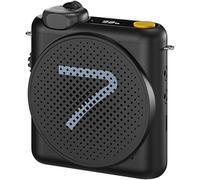 Altavoz de presentación 7Ryms con micrófono inalámbrico - Negro