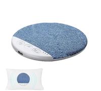 Altavoz de sueño, máquina de ruido blanco portátil y recargable, altavoz de la almohada para el sueño, para adultos, dormitorio, salón, apartamento, oficina, viaje, camping al aire libre