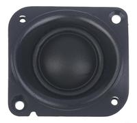 Altavoz de tweeter de alta calidad con cúpula de seda e imán para reparación JBL Charge 5 DIY, carcasa compacta de 4,5 x 4,2 cm de metal y plástico para un sonido claro, color negro