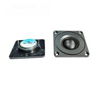 Altavoz de tweeter Silk Dome, unidad coaxial de 2 pulgadas, 15 W, 4 ohmios para audio de alta fidelidad, voz clara y sonido de alta resolución