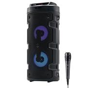 Elbe ALT-88-TWS Altavoz Karaoke Portátil LED 10W SD/USB/FM + Micrófono Negro