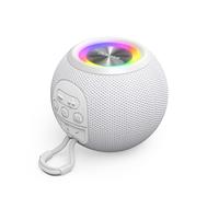 "Altavoz en forma de bola" Bluetooth®, 5 modos de luz, 5 W, blanco