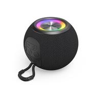 "Altavoz en forma de bola" Bluetooth®, 5 modos de luz, 5W, negro