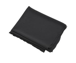 Altavoz Est¨¦reo de gamuza de parrilla Gille tela Malla de altavoz 1.7m x 0.5m(Negro)