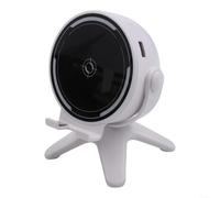 Altavoz exterior impermeable con brillo RGB - 1200 mAh para batería para emparejamiento TWS para camping playa (blanco)