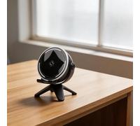 Altavoz exterior impermeable con brillo RGB - 1200 mAh para batería para emparejamiento TWS para camping playa (negro)