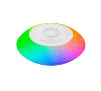 Altavoz Flotante para Piscina con Luces Coloridas Altavoz BT Altavoz Impermeable IPX7 Altavoz Inalámbrico para Exterior/Playa