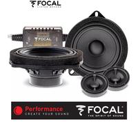 Focal Altavoces de Repuesto ISBMW100L para BMW Plug y Play 100 mm 80W