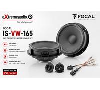 Focal Altavoz componente F-ISVW165 2 vías 16,5 cm para Volkswagen
