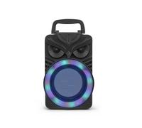 Altavoz HiFi Compatible con , Compatible con Tarjeta TF, Subwoofer Estéreo HiFi, Luz RGB, FM, Auxiliar, Altavoz Inalámbrico Portátil