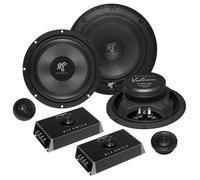 HIFONICS VX6.2C 16,5 cm (6,5") 2 vías componentes sistema de altavoces 200...